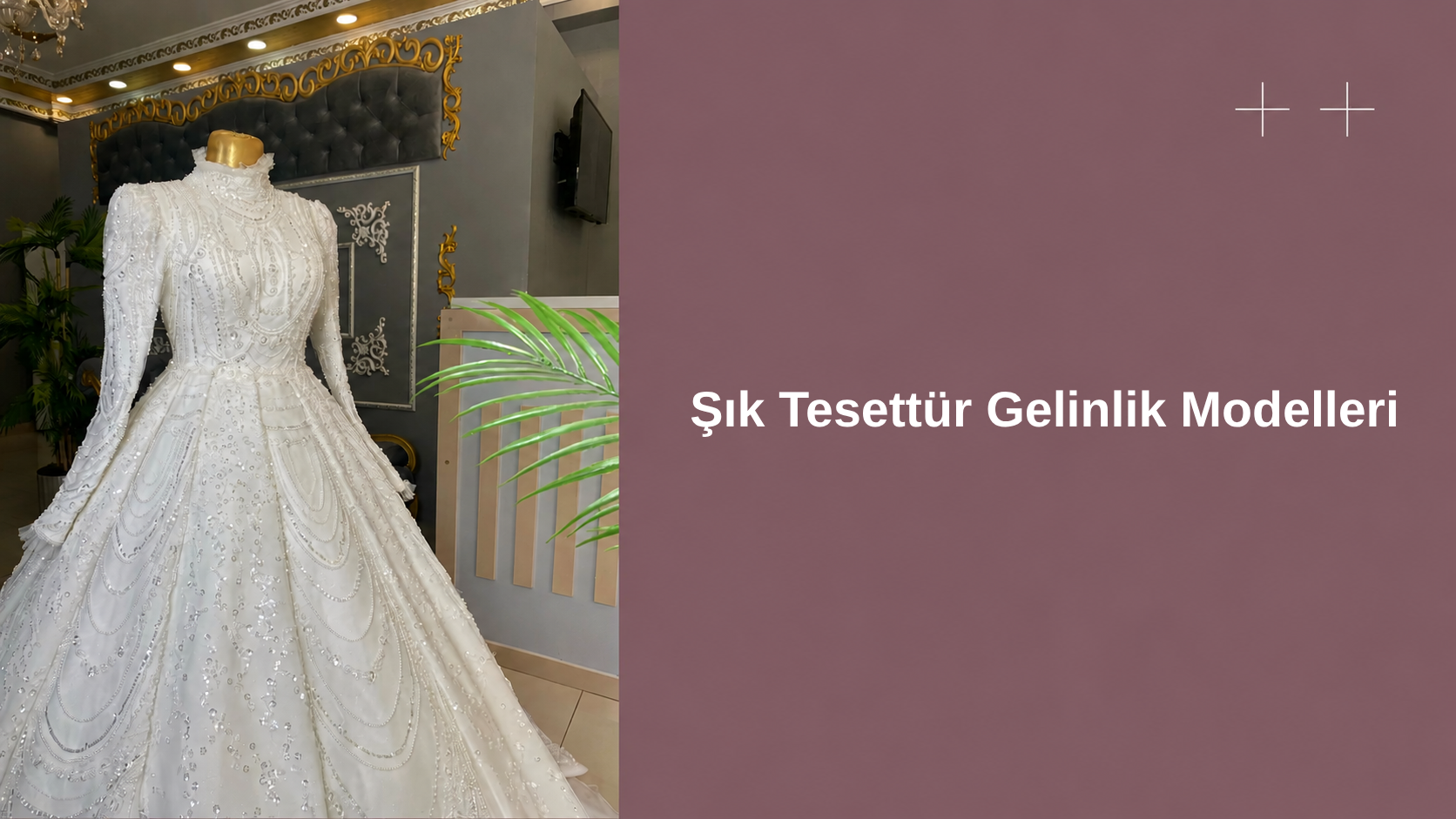 sik tesettur gelinlik modelleri